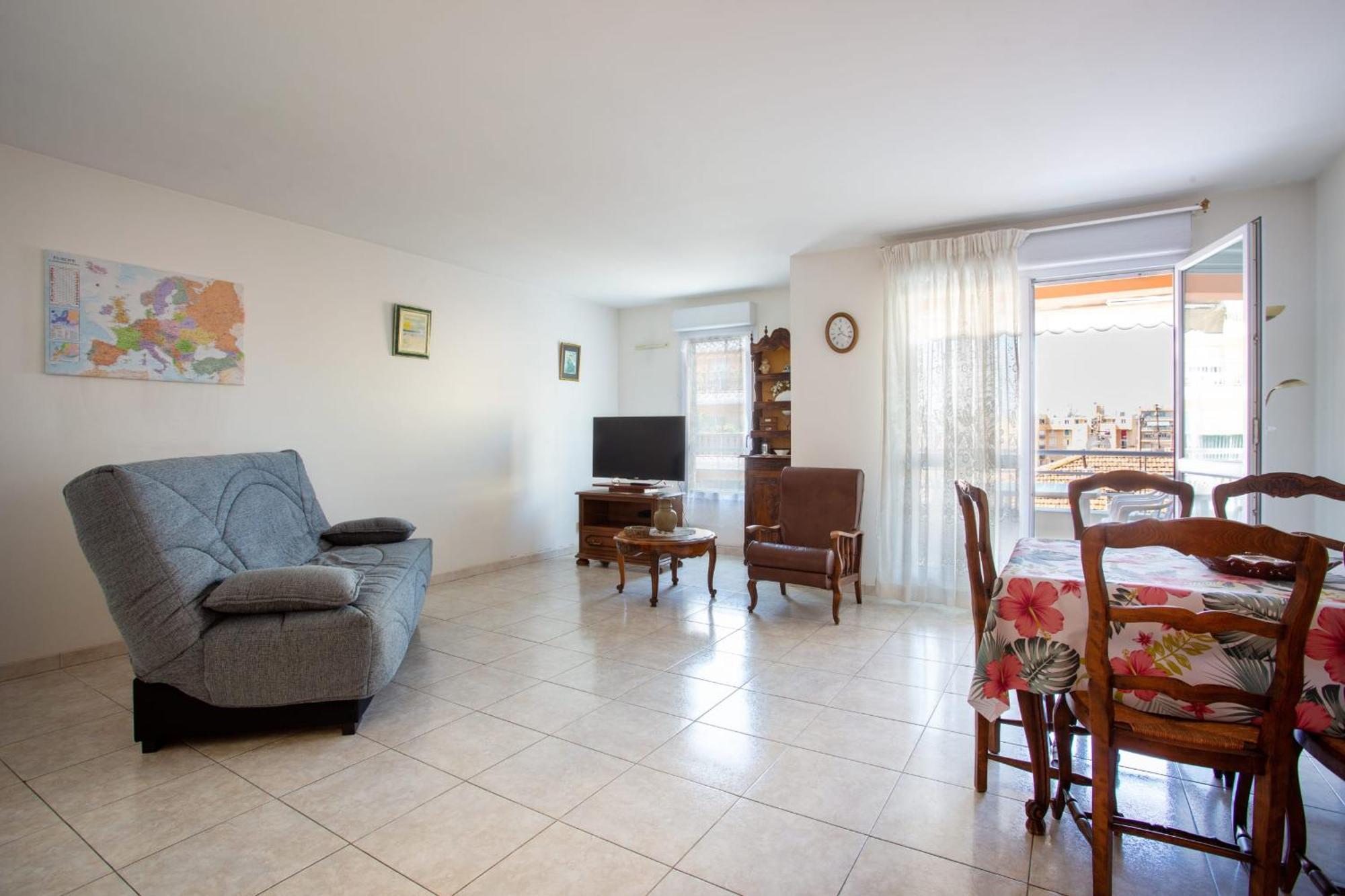 Apartment With Sea View With Two Bedrooms Nice Bagian luar foto